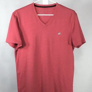 Banana Republic Red V Neck Tee